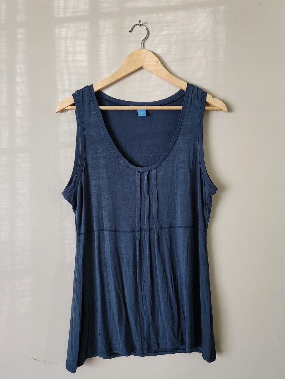 White + Warren Scoop Neck Sleeveless Tank Sz L
